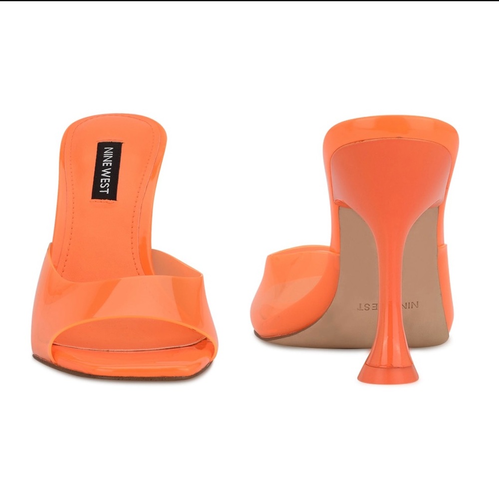 Neon Orange Mule